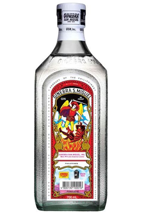 Ginebra San Miguel Gin, Philippines .